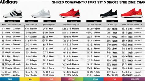 maten vergelijken nike adidas|Adidas vs Nike shoes size.